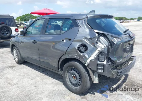 2024 Nissan Kicks S Xtronic Cvt z USA, uszkodzony, nr VIN 3N1CP5BV6RL472138